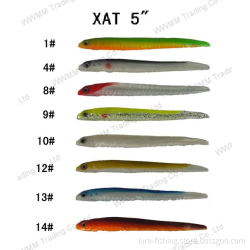 Machine Made Lifelike Soft Worm Fishing Lure (XAT5 Serie)